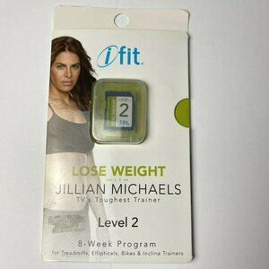 iFit Jillian Michaels Lose Weight Level 2 SD Card Workouts Treadmill Elliptical‎